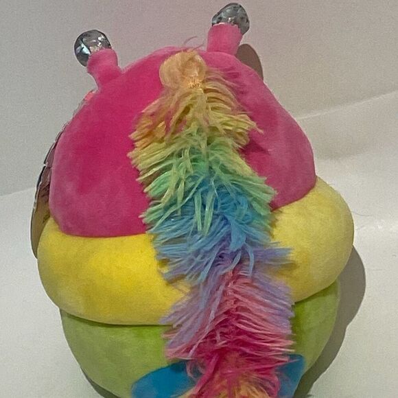 Kellytoy Squishmallows Cornelia The Rainbow Caterpillar Stuffed Animal Toy - Picture 6 of 9